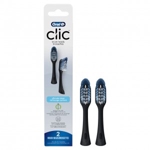 Oral-B Clic Toothbrush Whitening Others Brush Heads Black | USA_OB58740