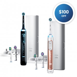 Oral-B Genius 7500 Rechargeable Genius Series Black Rose Gold | USA_OB87254