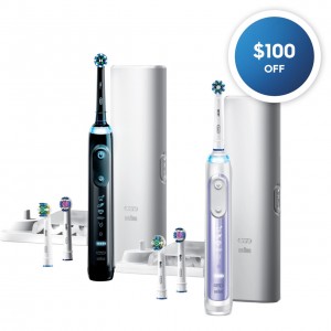 Oral-B Genius 7500 Rechargeable Genius Series Black Purple | USA_OB87832