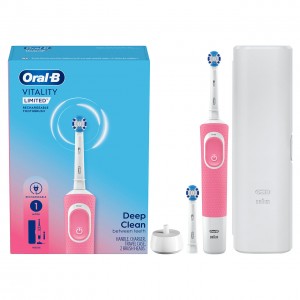 Oral-B Vitality Limited Rechargeable Pro Series White / Pink | USA_OB31734