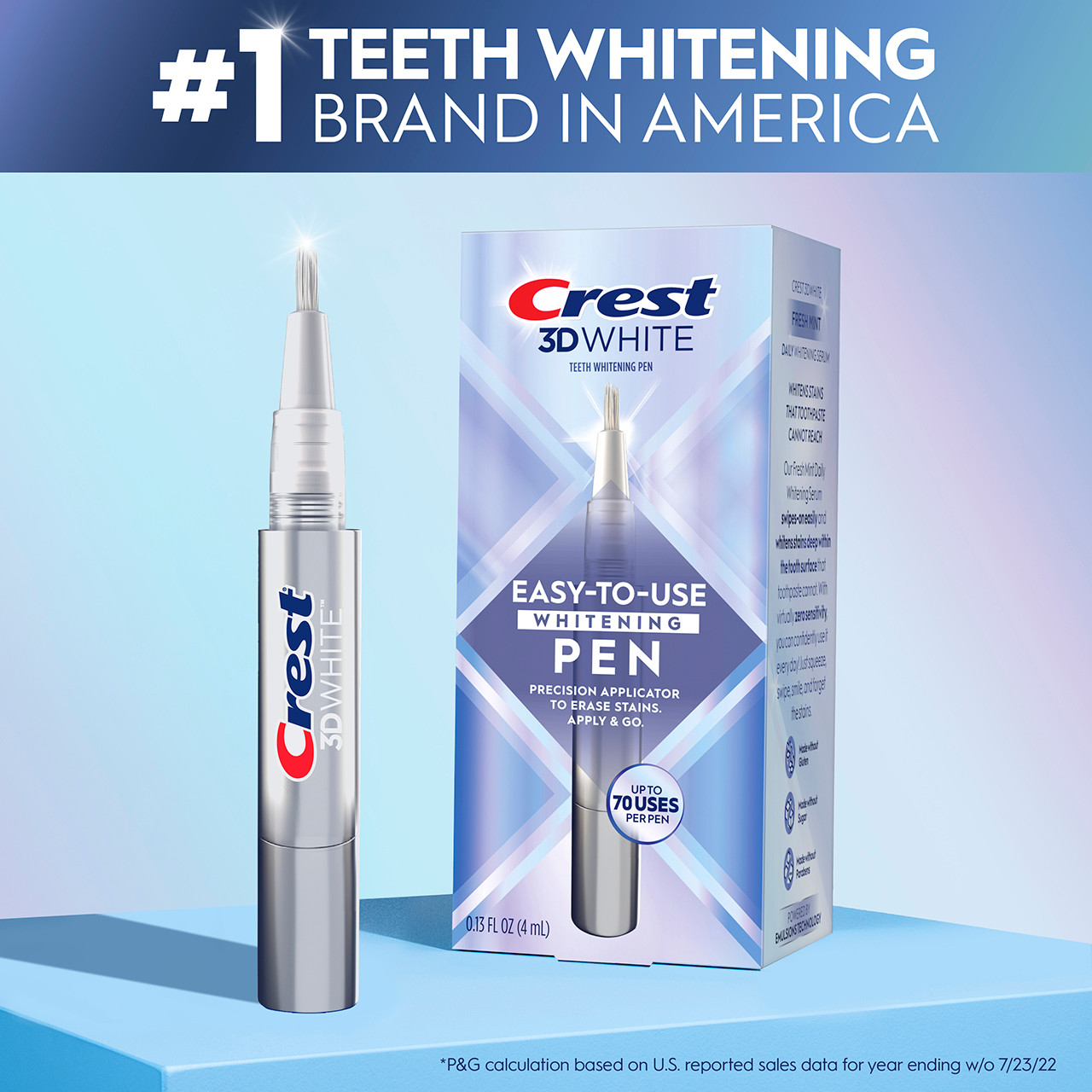 Oral-B 3DWhite Teeth Whitening Pen Accessories Grey | USA_OB22935