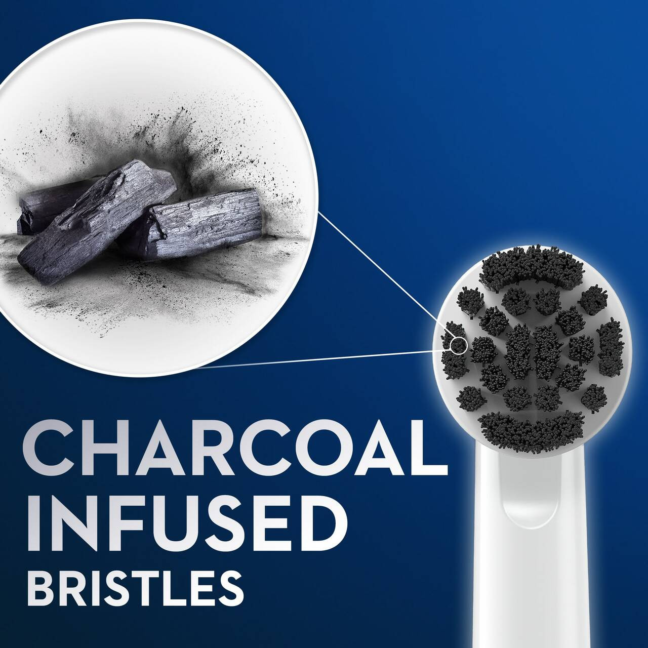 Oral-B Charcoal bristles Others Brush Heads Grey | USA_OB15691