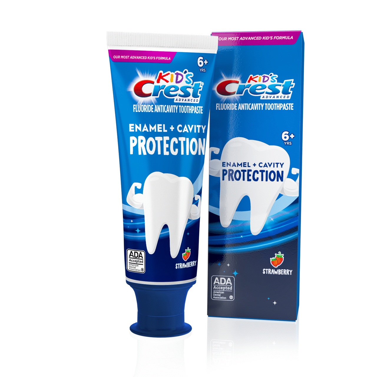 Oral-B Crest Enamel + Cavity Protection Replacement Brush Heads Blue | USA_OB27256