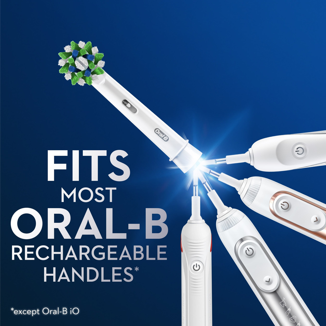 Oral-B CrossAction X-Filament Others Brush Heads White | USA_OB60319