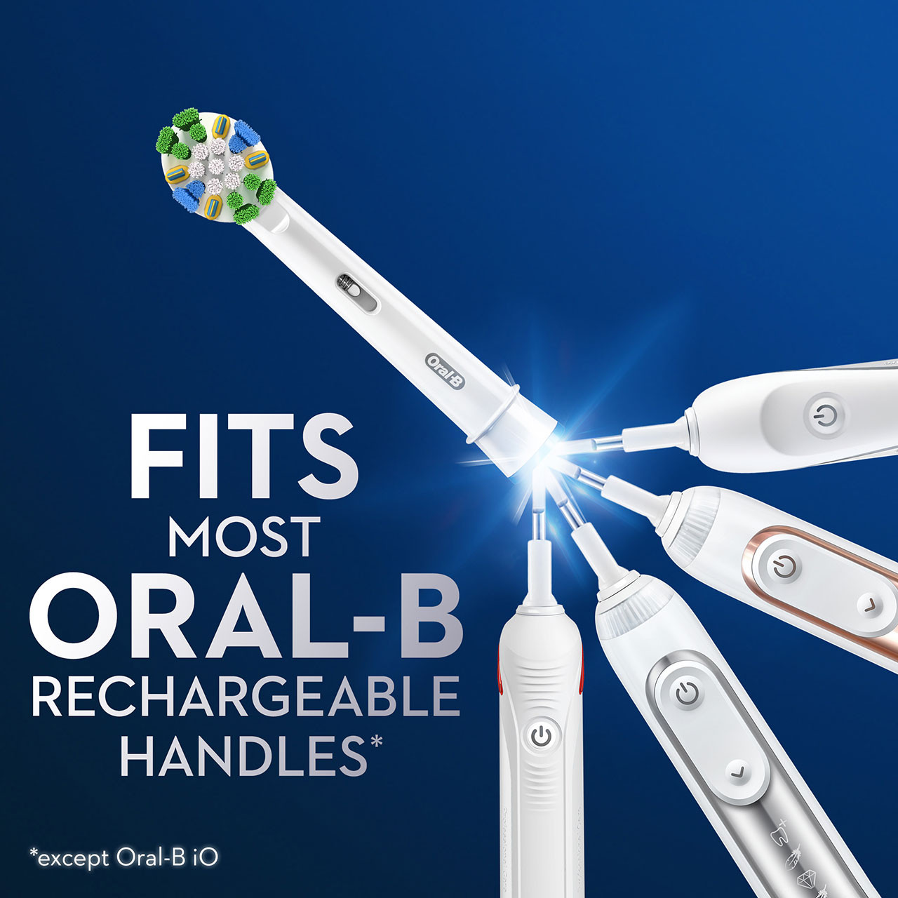 Oral-B FlossAction X-Filament Others Brush Heads White | USA_OB74275