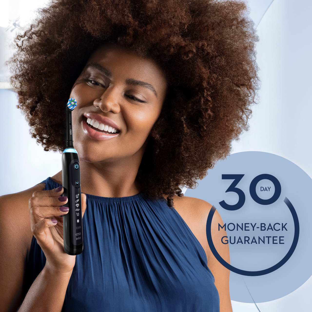 Oral-B Genius 7500 Rechargeable Genius Series Black Rose Gold | USA_OB87254