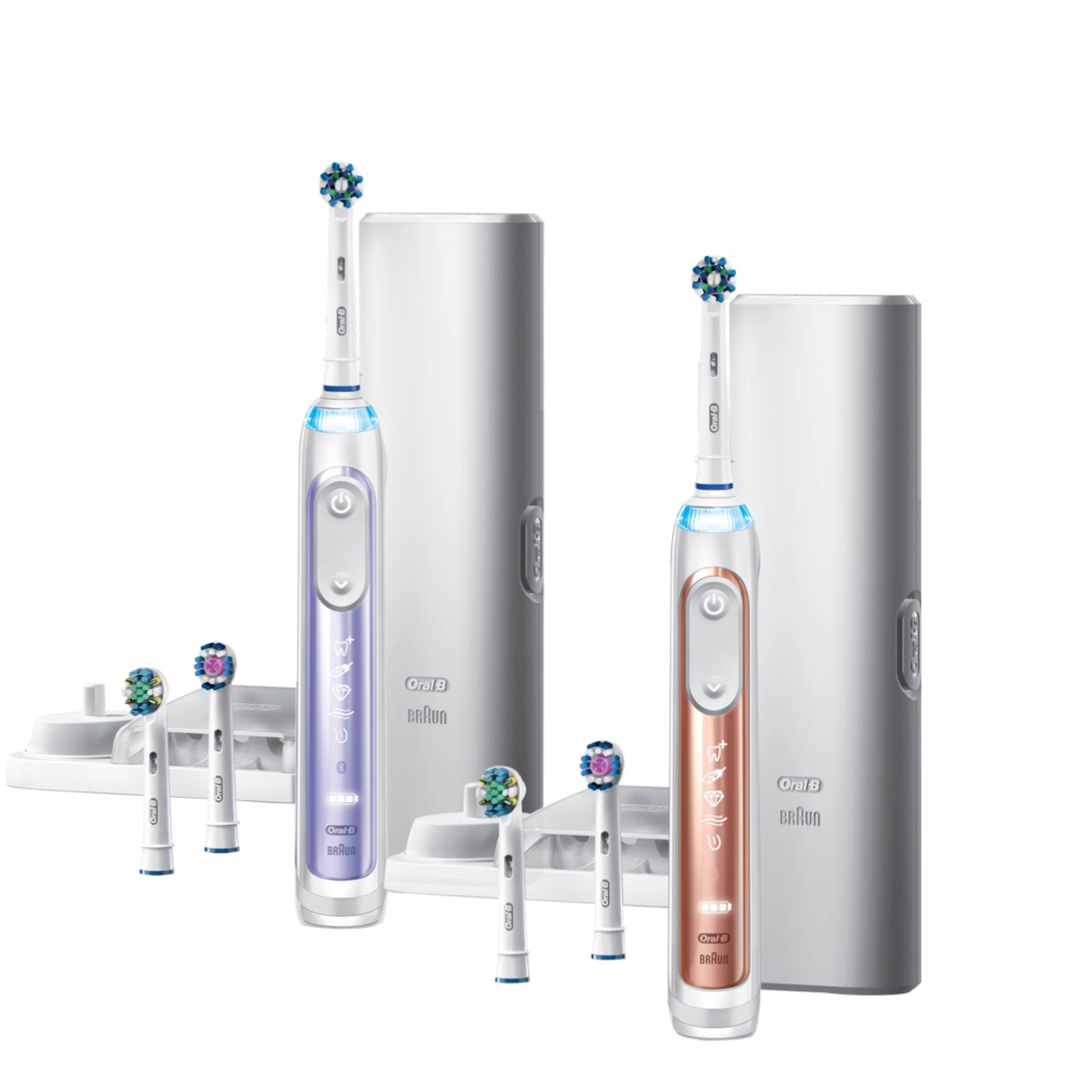 Oral-B Genius 7500 Rechargeable Genius Series Purple Rose Gold | USA_OB71304