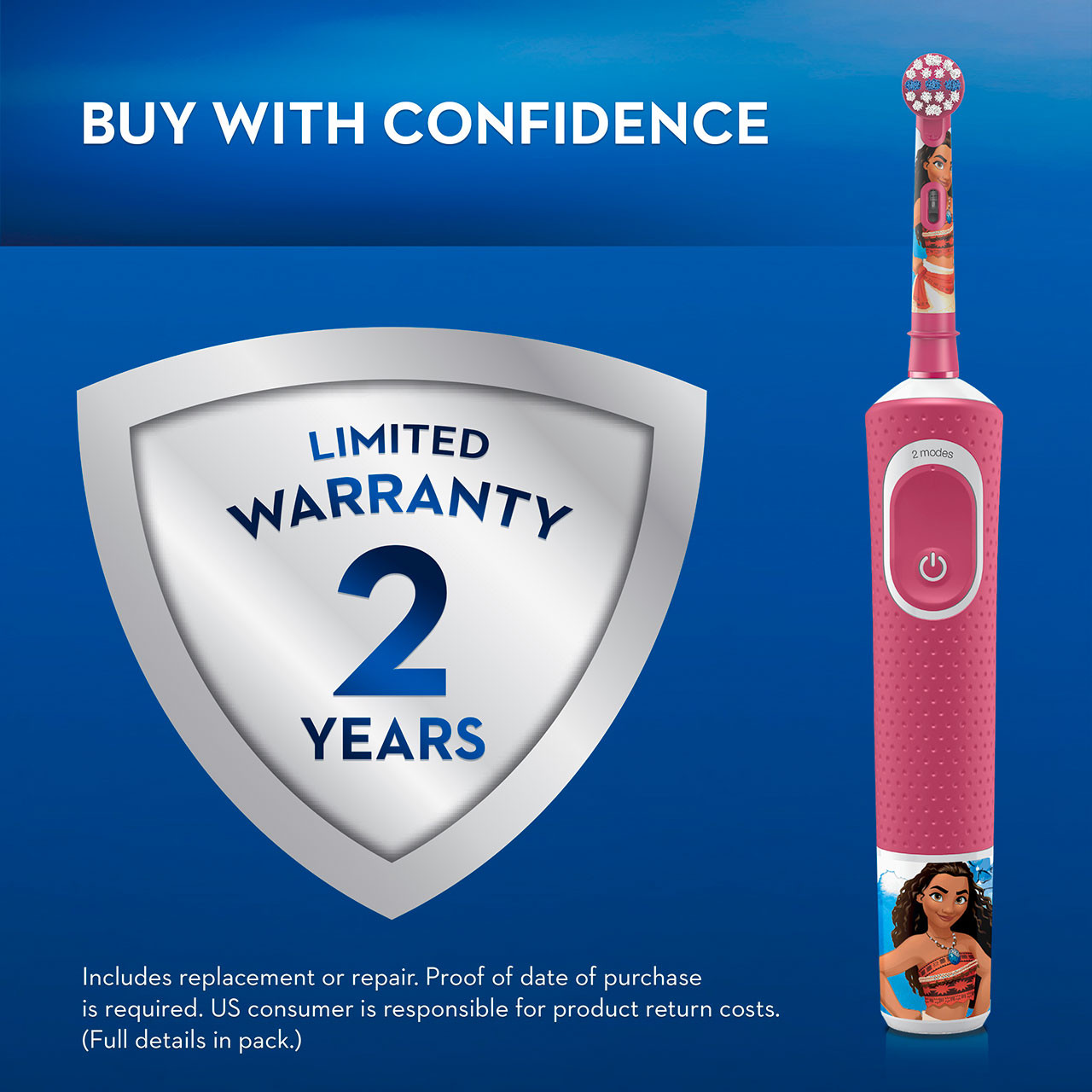 Oral-B Kids Princess Moana Bundles Red | USA_OB73694