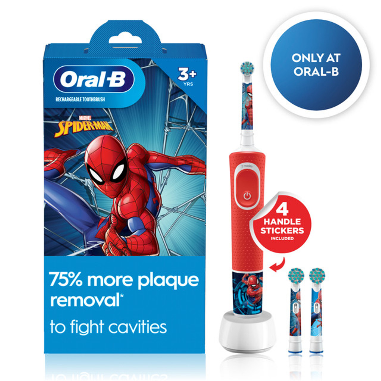 Oral-B Kids Spiderman Bundles Red | USA_OB85789