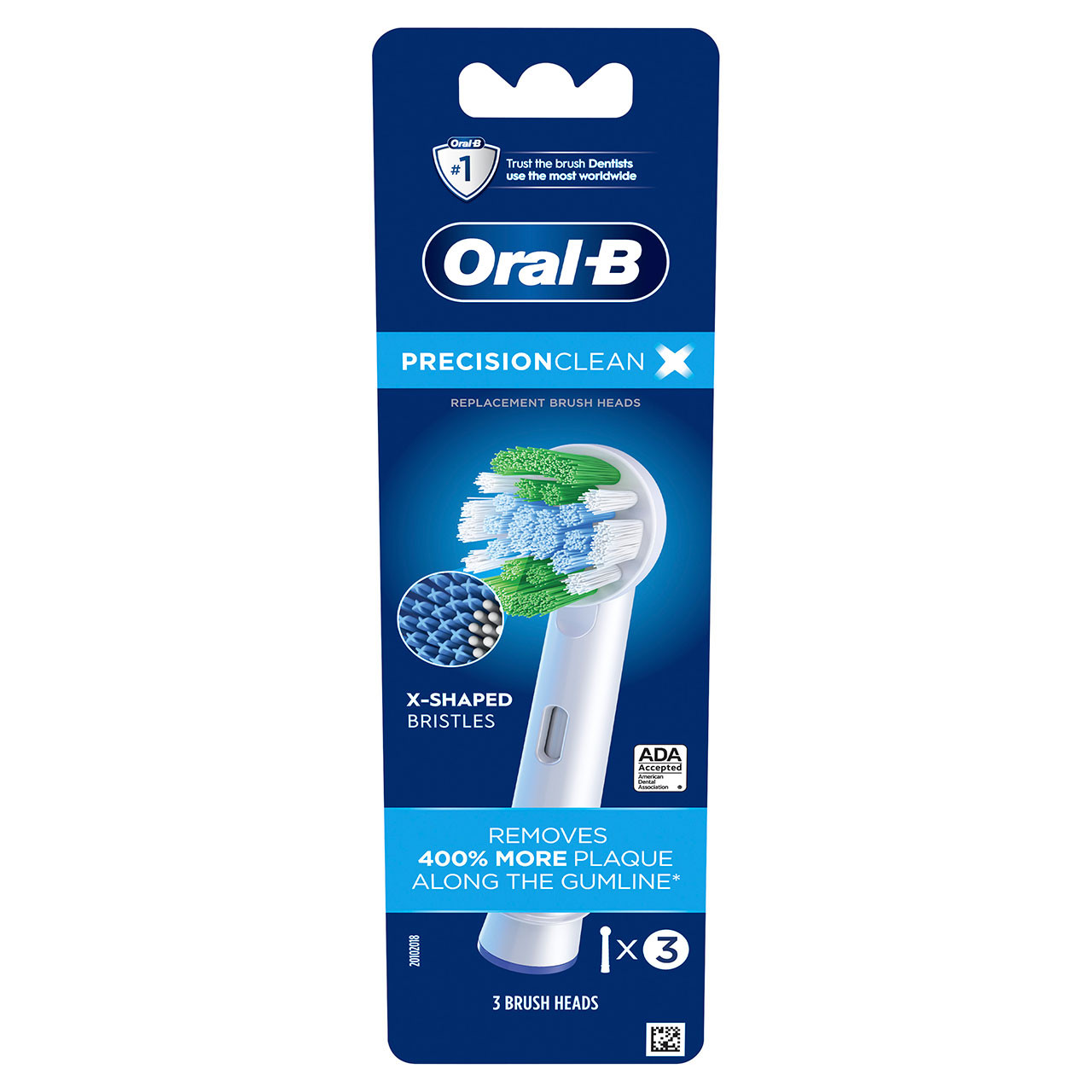 Oral-B Precision Clean X-Filament Others Brush Heads White | USA_OB89761