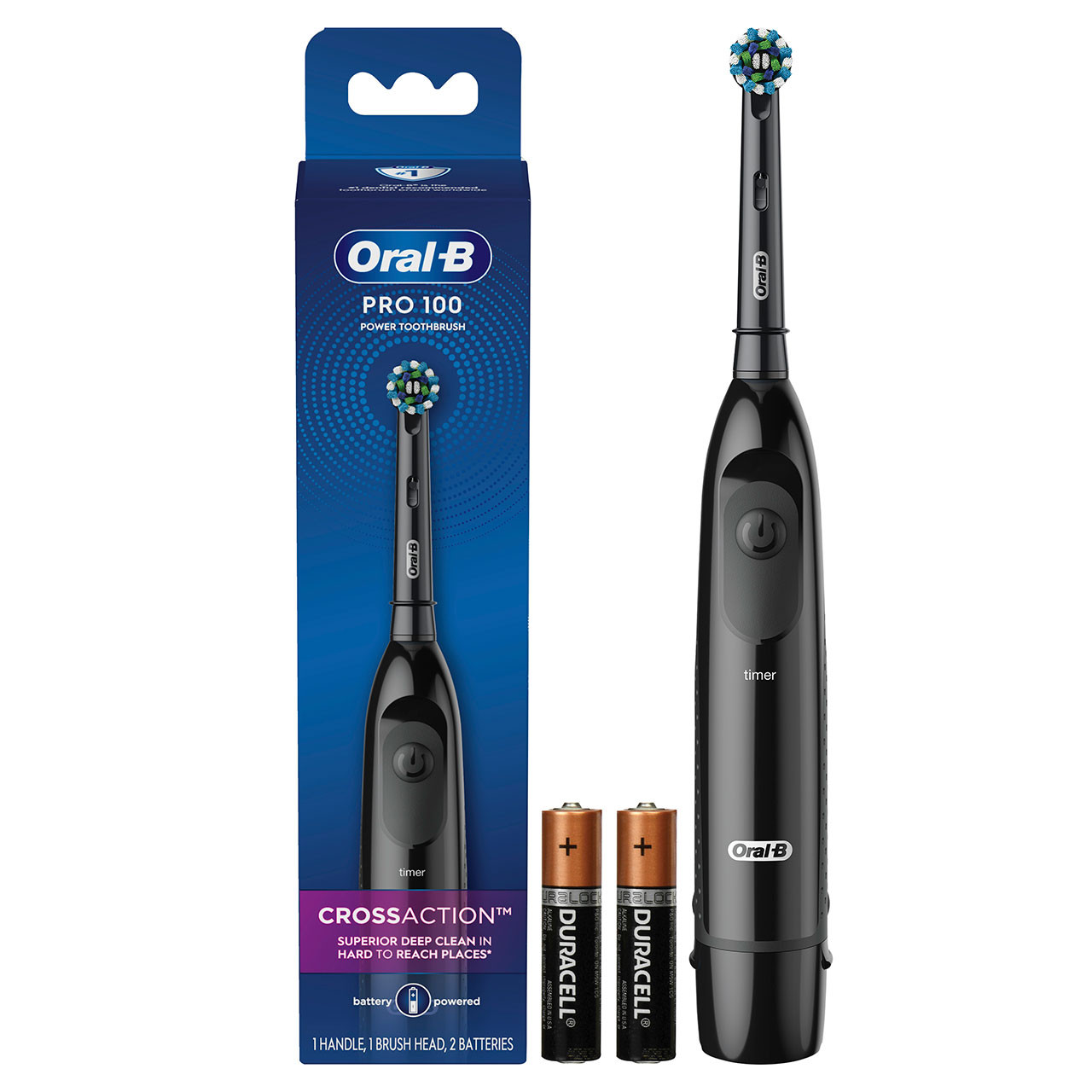 Oral-B Pro 100 Crossaction Pro Series Black | USA_OB16648