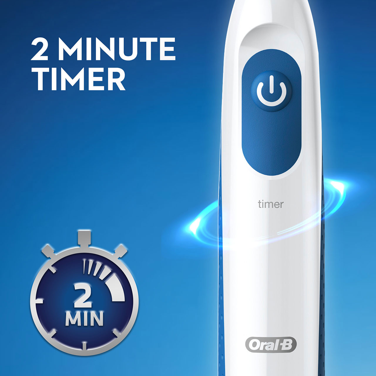 Oral-B Pro 100 Precision Clean Pro Series White / Blue | USA_OB96102