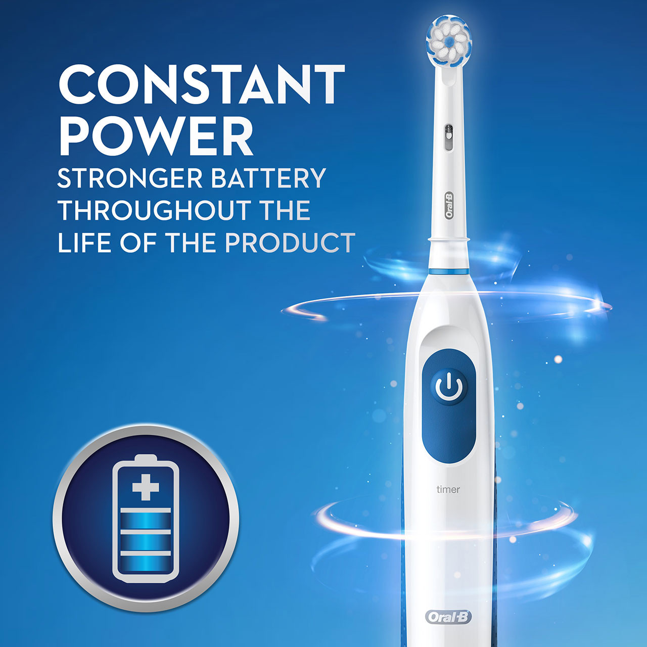 Oral-B Pro 100 Pro Series White / Blue | USA_OB20190