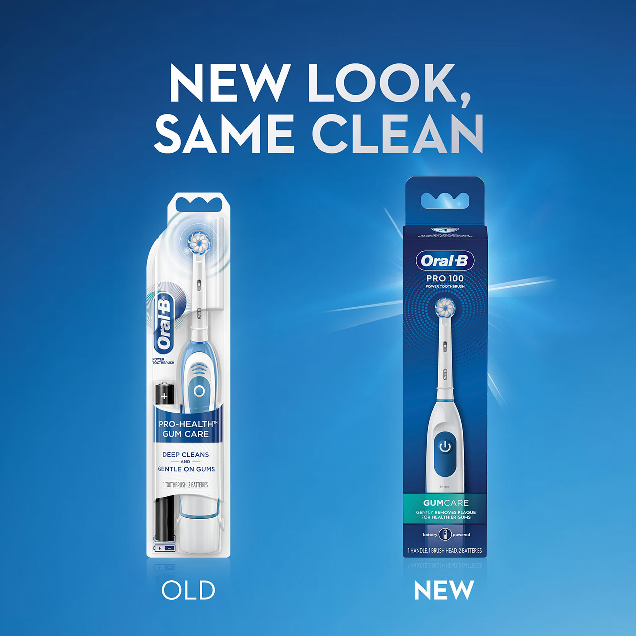 Oral-B Pro 100 Pro Series White / Blue | USA_OB20190