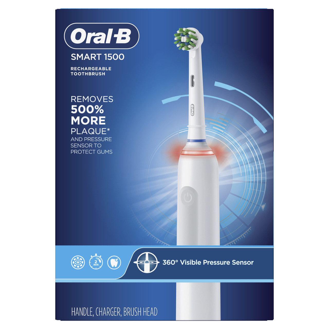 Oral-B Smart 1500 Power Rechargeable Smart Series White | USA_OB82954