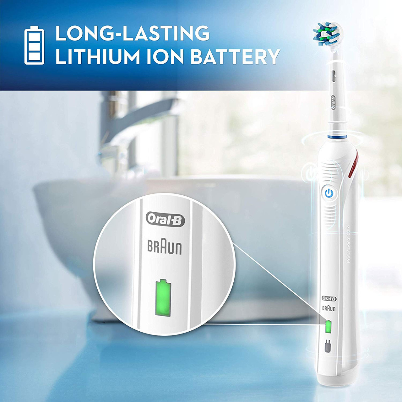 Oral-B Smart 1500 Power Rechargeable Smart Series White | USA_OB82954