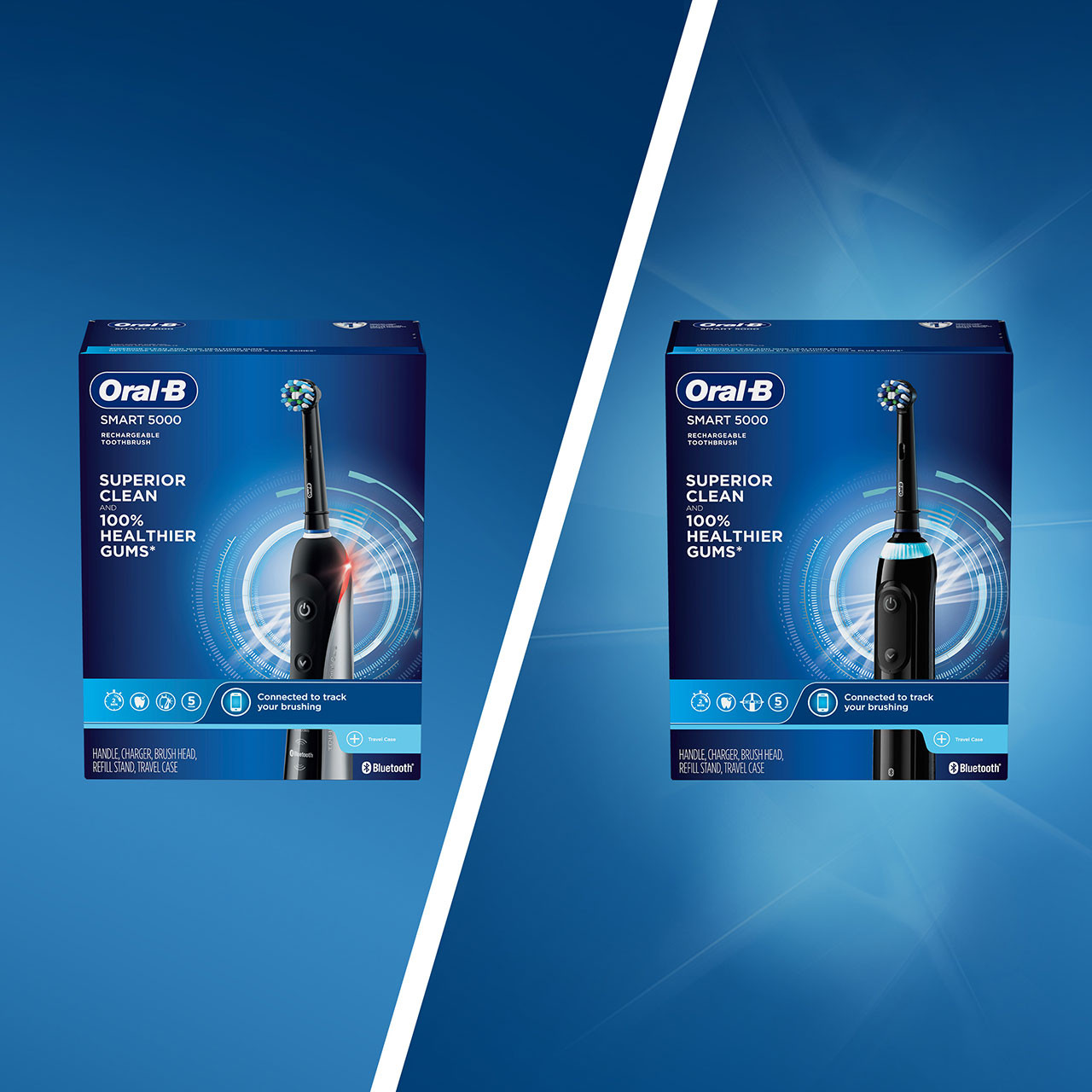 Oral-B Smart 5000 with Bluetooth Smart Series Black | USA_OB82967