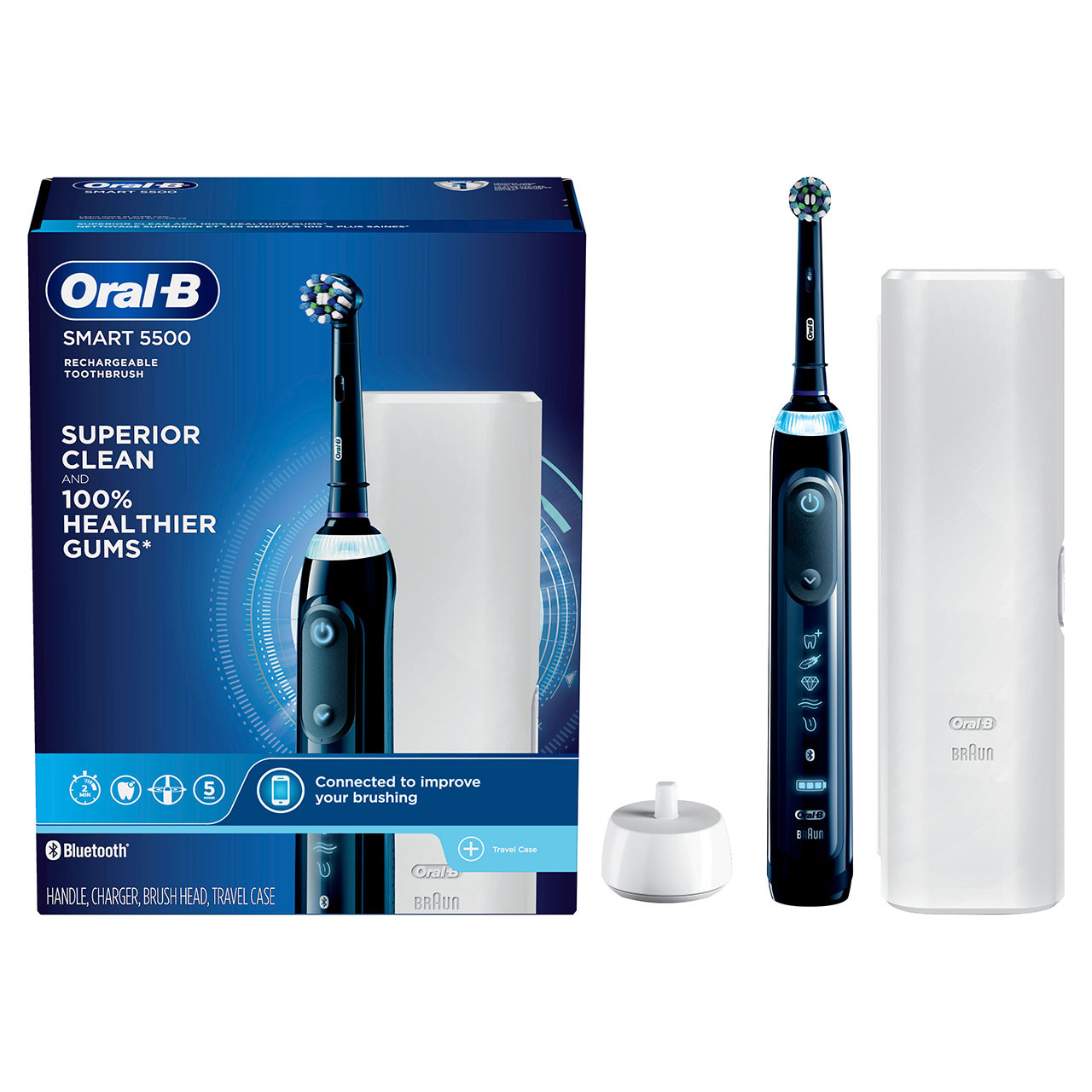 Oral-B Smart 5500 with Bluetooth Smart Series Blue | USA_OB12329