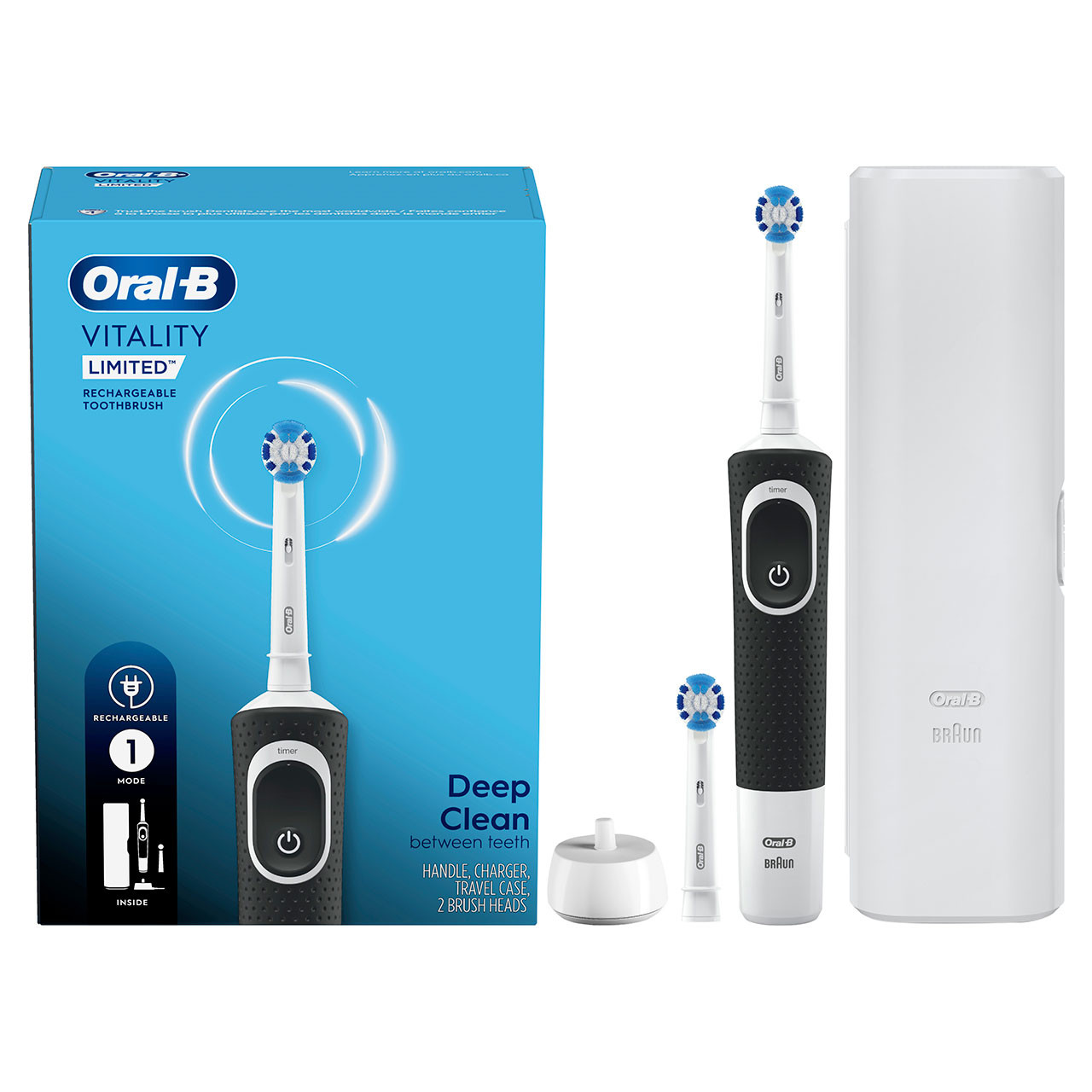 Oral-B Vitality Limited Rechargeable Pro Series White / Black | USA_OB68700