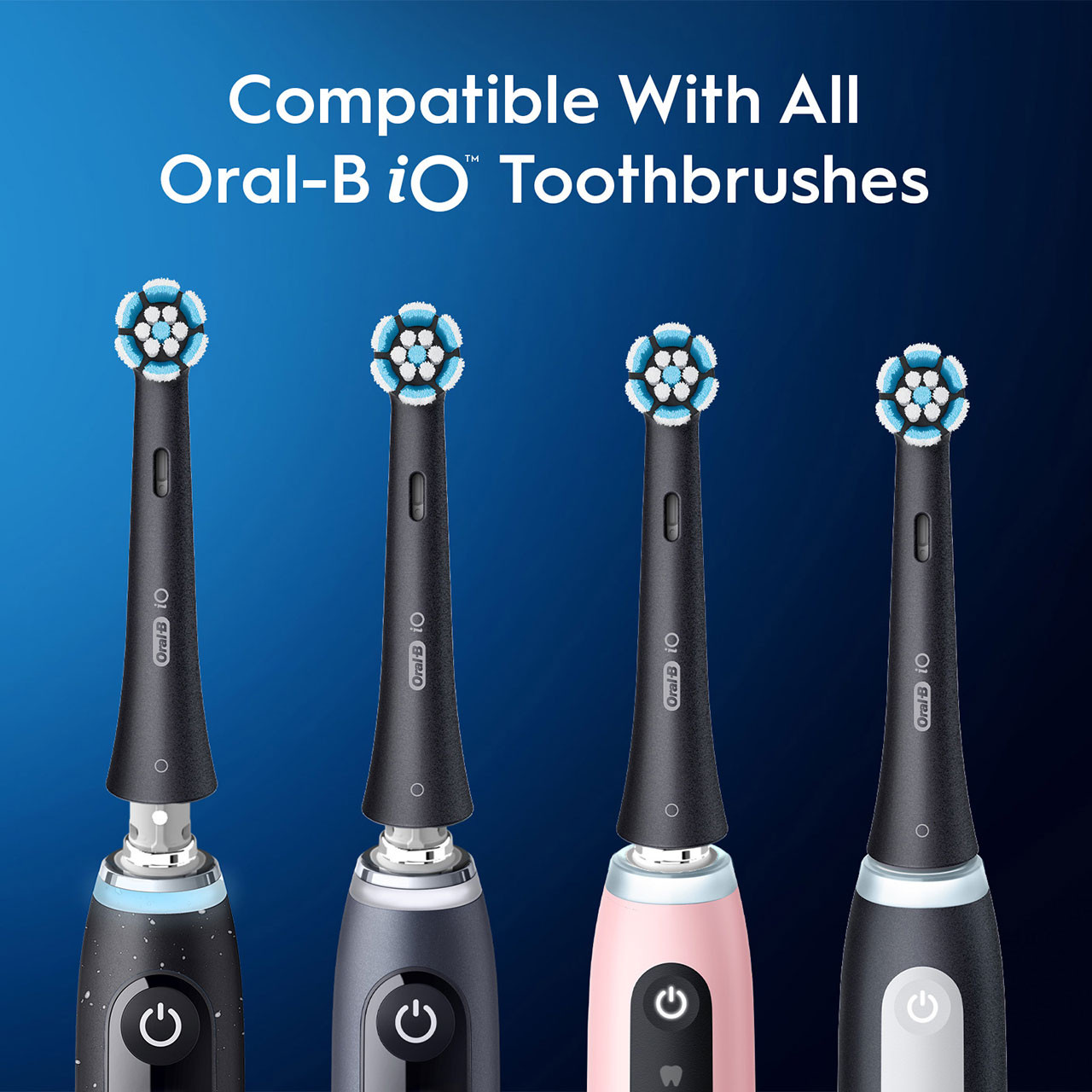 Oral-B iO Gentle Care iO Brush Heads Black | USA_OB53611