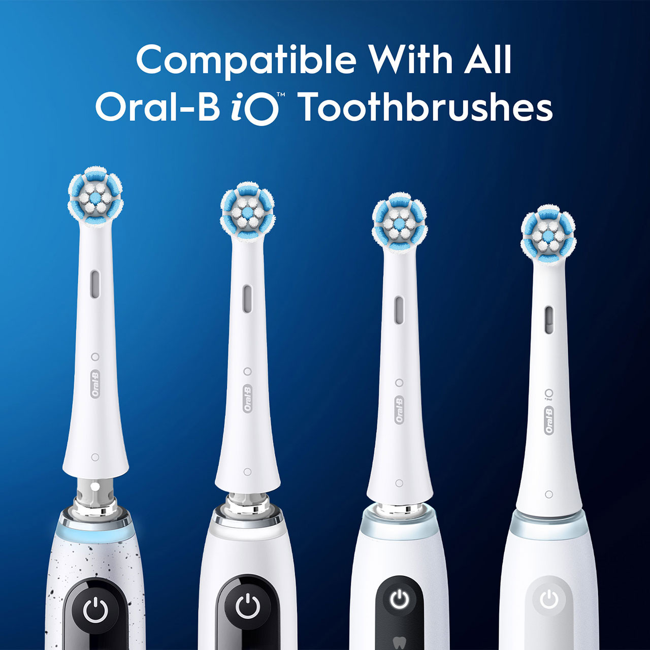 Oral-B iO Gentle Care iO Brush Heads White | USA_OB11609