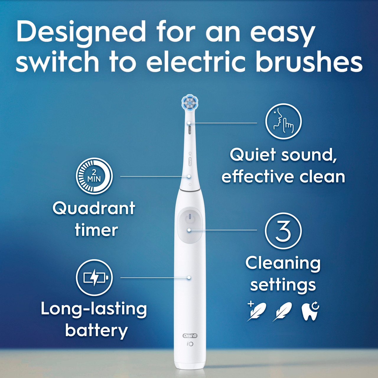 Oral-B iO Series 2 Rechargeable iO Series White | USA_OB95104