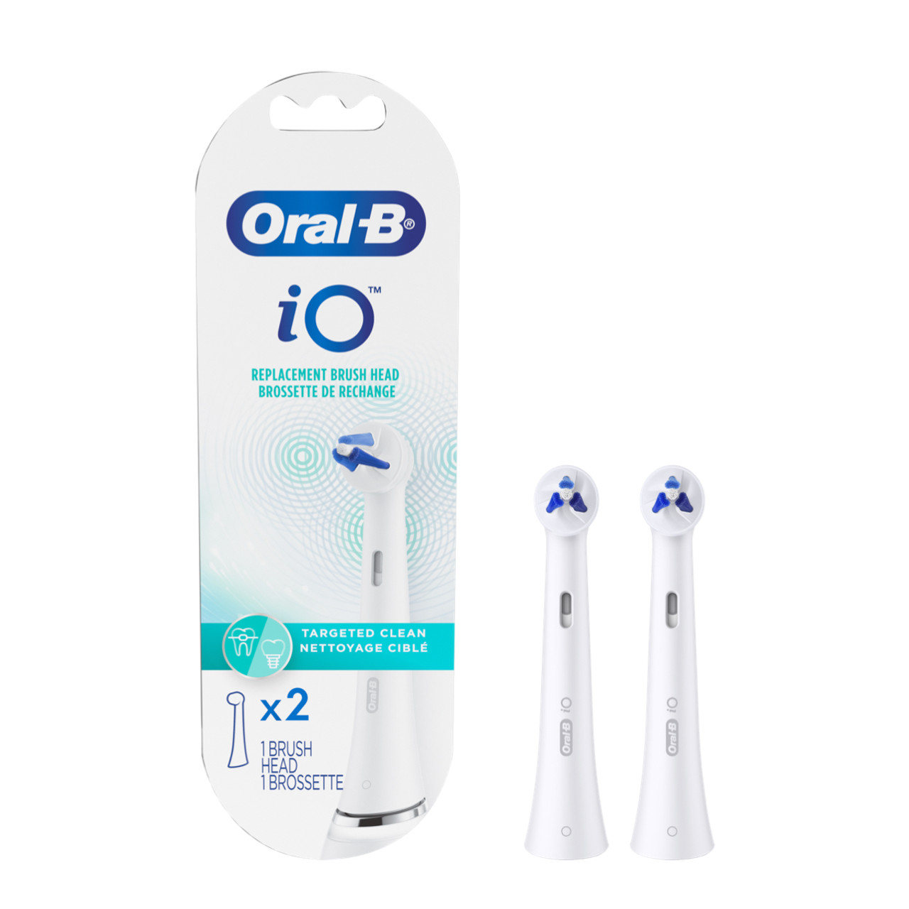 Oral-B iO Targeted Clean iO Brush Heads White | USA_OB51301